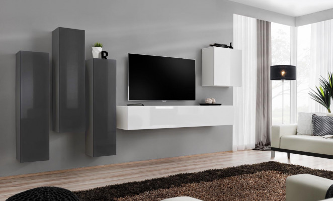 Living room set wall unit cupboard TV stand designer suite new furniture