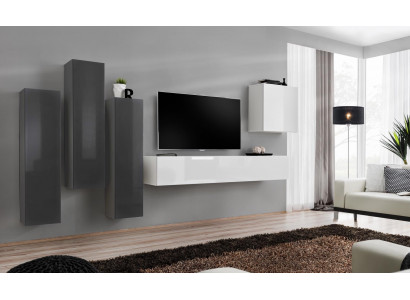 Living room set wall unit cupboard TV stand designer suite new furniture