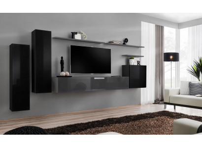 Modern wall unit luxury design living room furniture wall cabinet wall shelf new