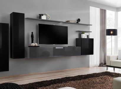 Modern wall unit luxury design living room furniture wall cabinet wall shelf new