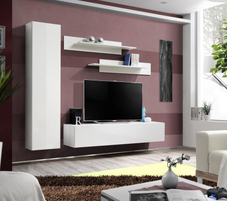 Living room wall unit white TV stand designer furniture living room furniture wall shelves