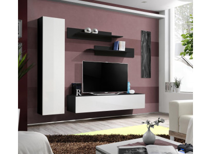 Luxury wall unit designer furniture living room cabinets shelves new