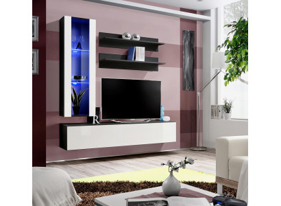 Living room wall unit wall shelf TV cabinet hanging display cabinet shelf wood furniture new