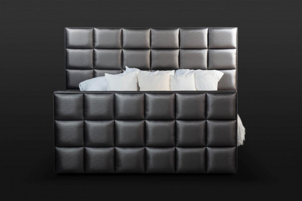 Gray Double Bed Modern Bedroom Beds Elegant Leather Beds New