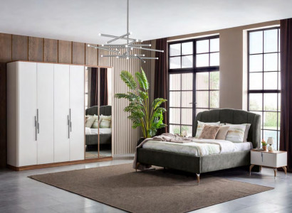 Luxury wardrobe style furniture modern bedroom cabinets wooden wardrobe new