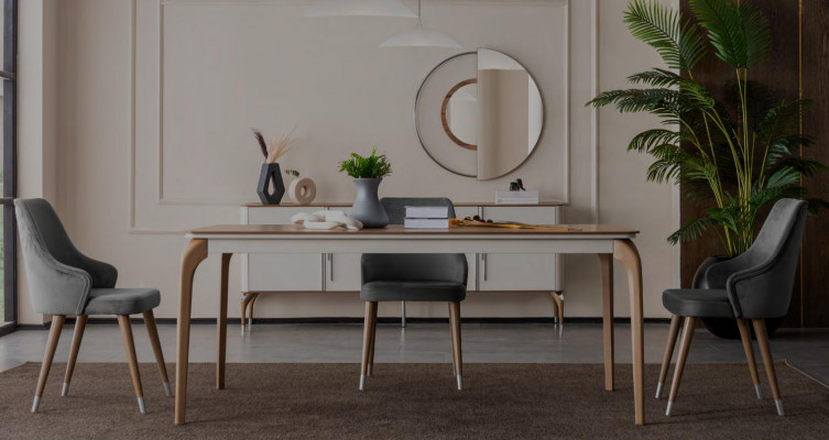 Dining room sideboard with mirror modern new luxury dressers wood design