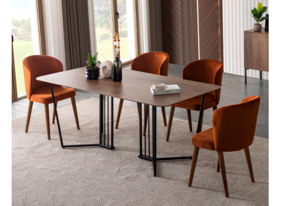 Stainless steel dining table dining room living room modern table design metal new