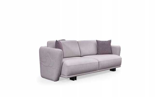 Three-seater couch sofa 3 seater gray fabric fabric sofa upholstered sofa design