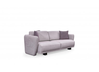 Three-seater couch sofa 3 seater gray fabric fabric sofa upholstered sofa design