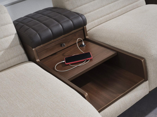 Luxury U-Shaped Corner Sofa Upholstered Sofa Couch Living Room Furniture Textile New Furnishings