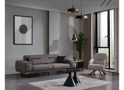 Luxury Sofa Set 2-piece Armchair Luxury Sofa Couch Three-seater Living Room Furniture