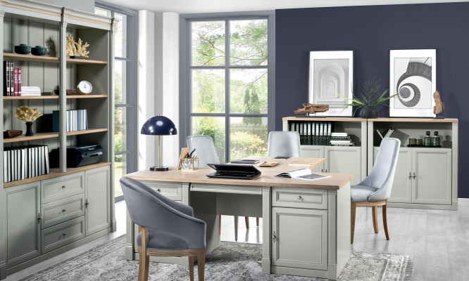 Design desk secretary luxury writing office furniture wood tables office furnishings