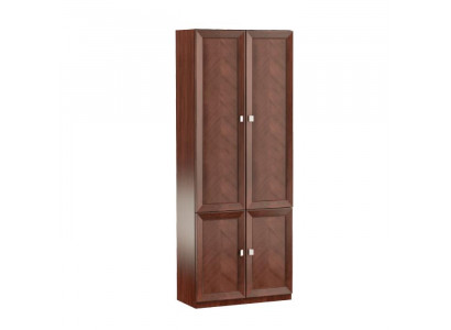 Display cabinet glass cabinet living room shelf wood cabinet system shelves