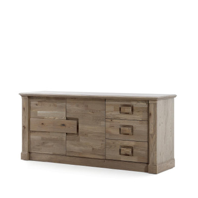 Designer sideboard highboard cupboard chests of drawers living room sideboard wood