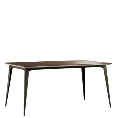 Classic designer dining table wood table dining room living room modern.