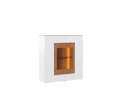 Showcase glass cabinet living room display 1-door showcase tall cabinet sideboard