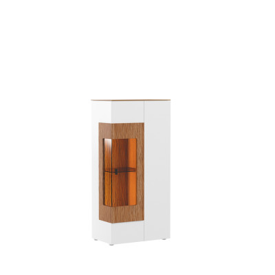 Modern display cabinet glass cupboard living room showcase 1-door design display cabinets new