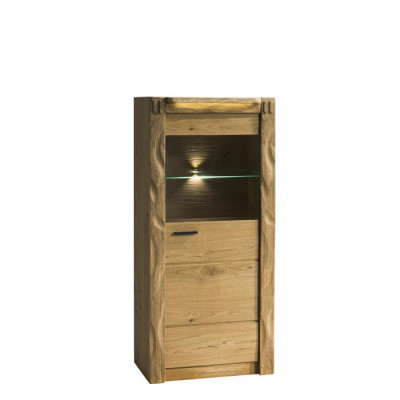 Wall cabinet cabinets showcase glass design tall wood showcases living room furniture
