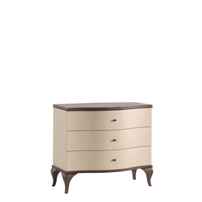 Chest of drawers with 3 drawers, sideboard, drawer cabinet, cupboard, sideboard, wood, new