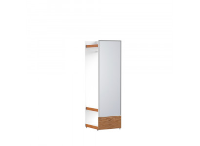 Wardrobe Mirror Cabinet Bedroom Sliding Doors 55 cm Clothes Wardrobes New
