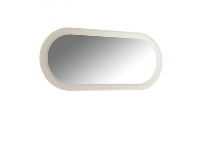 Mirror Wooden Frame Large Wall Mirror Classic Design Oval Wood Frame 150cm