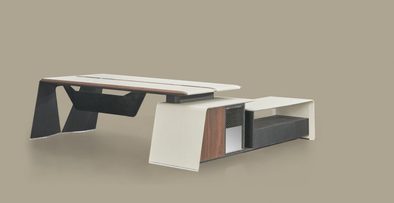 Corner desk office executive setup room furniture design desks