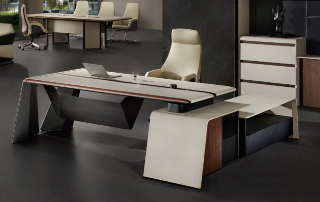 Corner desk office executive setup room furniture design desks