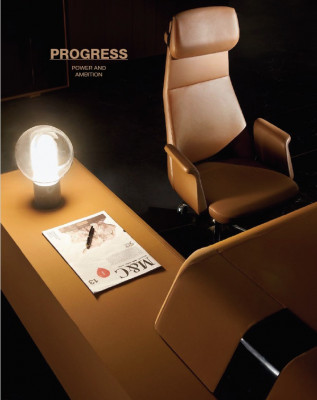 Designer office work room set armchair corner desk complete set