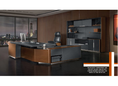 Desk set office suite table executive chair cabinet furnishings new