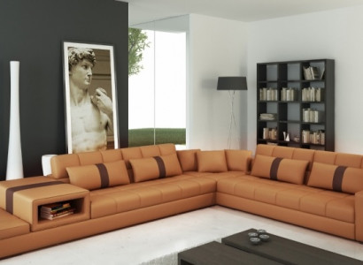 Relax in style The comfortable L-shaped corner sofa for your home