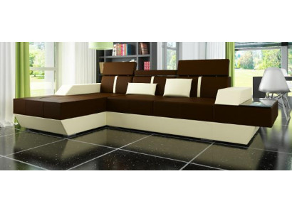 Leather sofa living area couch sofa corner sofa with USB, leather couch upholstered corner