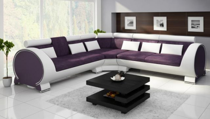 Living room landscape couch upholstered sofa seating corner corner living room landscape set LT01 NEW