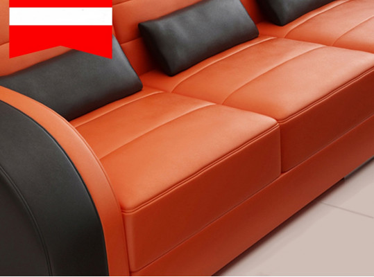Big Couch Sofa Living Area Upholstery Corner Leather Sofa Set Couches Bergamo