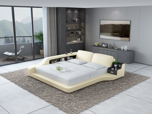 Designer bed upholstered bed luxury bed double bed matrimonial bed beds 140/160/180 cm