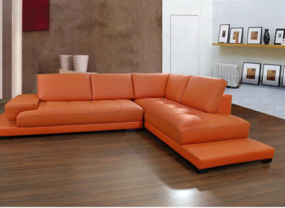 Living room landscape upholstered corner corner sofa couch set landscape leather new 1060