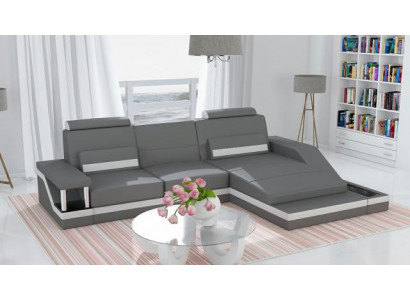 Corner sofa couch upholstery living area leather corner sofas set L shape HHVI