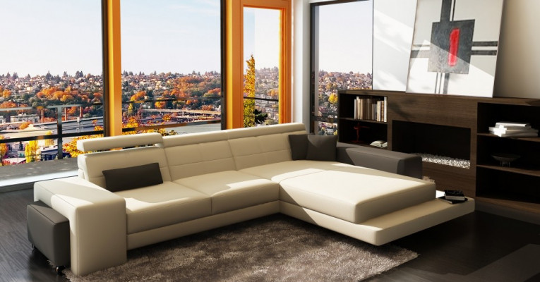 Corner sofa upholstery couch sofa living landscape seating corner suite textile leather