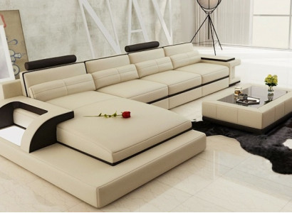 Corner sofa set upholstery sofa couch living room landscape corner seat fabric leather