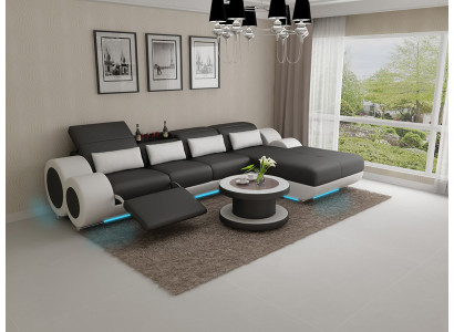 Leather sofa couch sofa set new corner sofa corner set design modern sofa G8035H