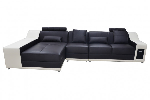 Corner Leather Modern XXL Couch Living Area Leather Sofa Sofa L-Shape B2017B