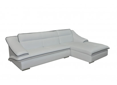 Corner sofa leather couch corner suite corner landscape upholstery design living L shape