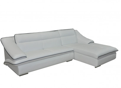 Corner sofa leather couch corner suite corner landscape upholstery design living L shape