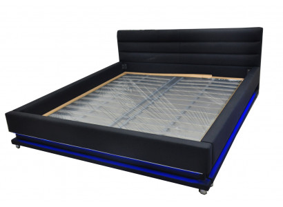 Luxury Leather Design Upholstered Beds Double with USB 140/160/180/200 cm Bed