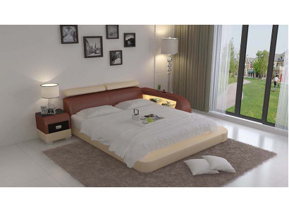 Designer upholstered bed, luxury bed, double bed, matrimonial bed, beds 140/160/180 cm