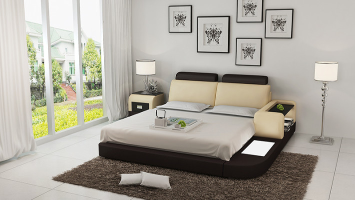 Designer bed upholstered bed luxury bed double bed king-size bed beds 140/160/180 cm