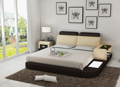 Designer bed upholstered bed luxury bed double bed king-size bed beds 140/160/180 cm
