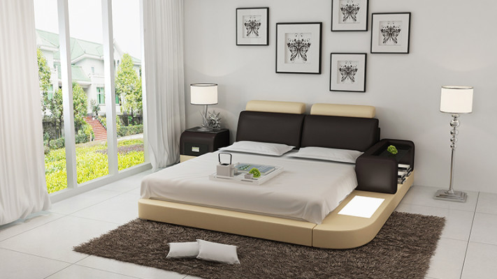 Designer bed upholstered bed luxury bed double bed king-size bed beds 140/160/180 cm