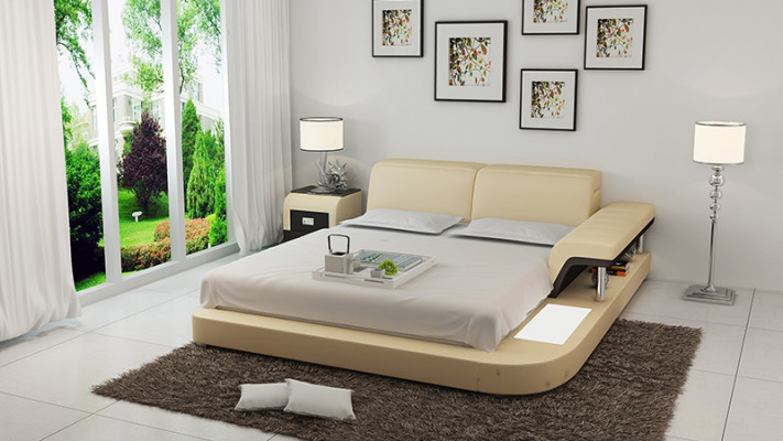 Designer bed upholstered bed luxury bed double bed marriage bed beds 140/160/180 cm