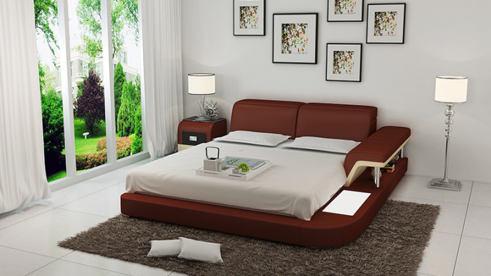 Designer bed upholstered bed luxury bed double bed marriage bed beds 140/160/180 cm