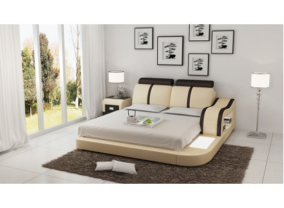 Bed Design Luxury Luxury Beds Leather Modern Bedroom 140/160/180 cm